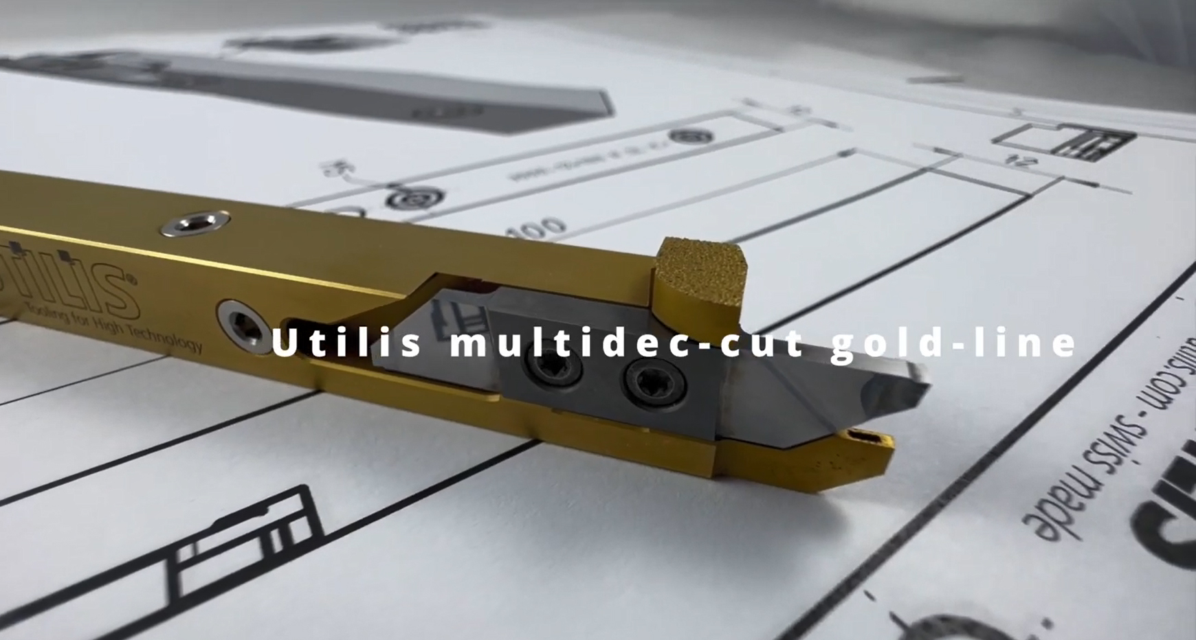 ColdMetalFusion – Utilis AG works with MIMplus and Headmade for an innovative cutting tool holder