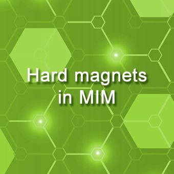Hard magnets in MIM
